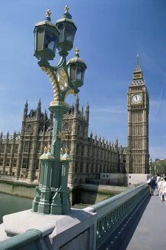Fototapet - "Fototapet Londra, lanternă pe pod" Gor4123 фото