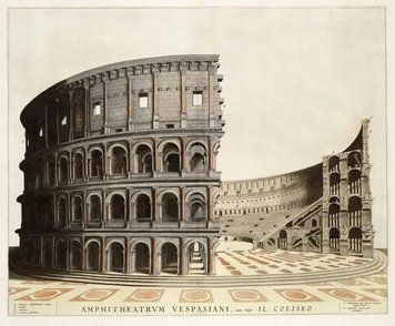Fototapet - "Fototapet Desen al Colosseumului, Italia" Gor4173 фото