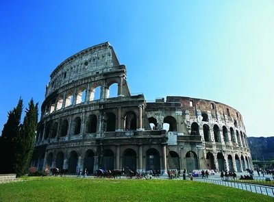 Fototapet Colosseum pe cerul albastru, Roma Ark1873 фото