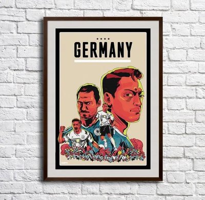 Afiș foto echipa națională a Germaniei ieftin Fut17457 фото