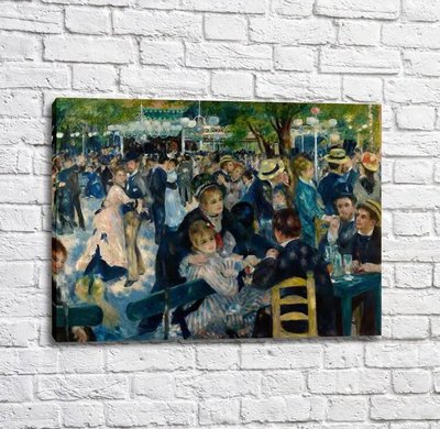 Pictură Auguste Renoir Dans la Le Moulin de la Galette Ren14024 фото