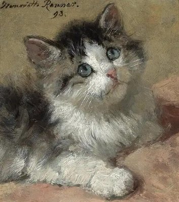 An Inquisitive Kitten, 1893 ZHi12024 фото