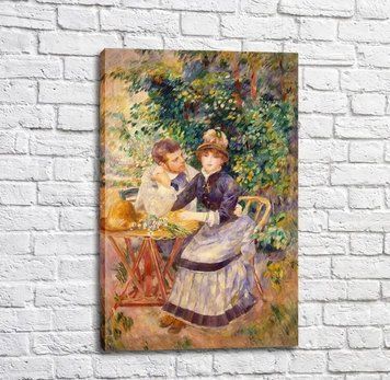 Pictură de Pierre Auguste Renoir &Icirc;n grădină Ren14125 фото