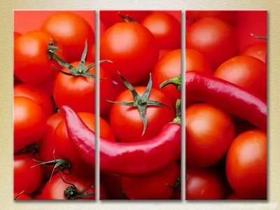 Tablouri modulare Tomate and chili_02 Eda10674 фото