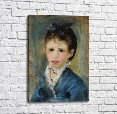 Картина Pierre Auguste Renoir Mademoiselle Marthe Le Coeur, 1873 Ren14175 фото