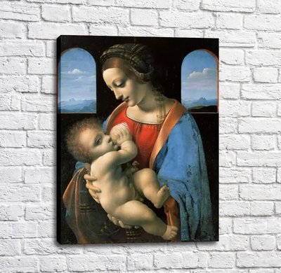 Pictură Madonna Litta, Da Vinci Leo14275 фото