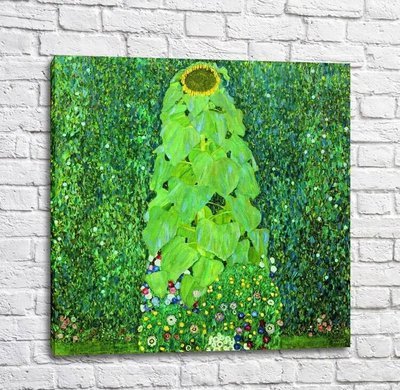 Картина The Солнцеflower, Klimt Kli13875 фото