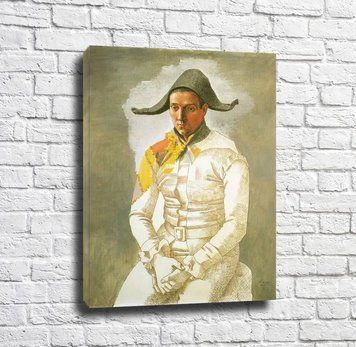 Picasso Moreted arlechin (Jacinto Salvado), 1923 Pik10825 фото