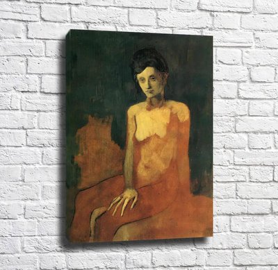 Picasso Мореted female nude, 1905 Pik10826 фото