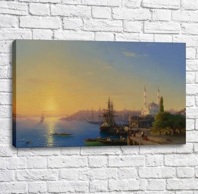 Картина Вид Константинополя и Босфора Ayv13377 фото