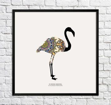 Poster Flamingo. printesa orientala Min15947 фото