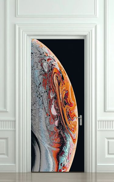 3Д наклейка на дверь, Сатурн ST296 фото
