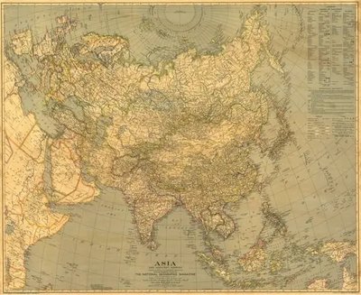 Азия и прилегающие регионы (1933 г.) Sta2027 фото