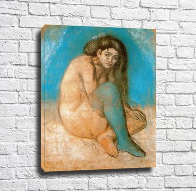 Picasso Moreted nud feminin, 1903 Pik10827 фото