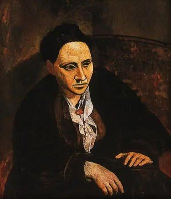 Portretul lui Gertrudi Stayn, 1910 Pik12243 фото