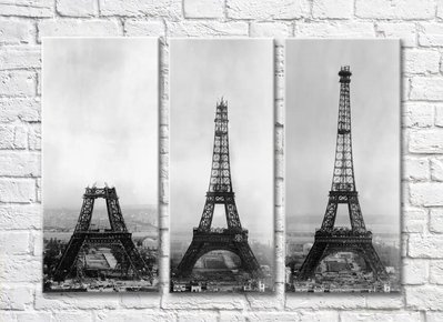 Construcția Turnului Eiffel Bas6442 фото
