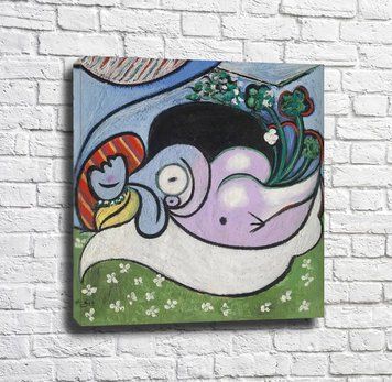 Picasso Femeie culcată, 1932 Pik10828 фото