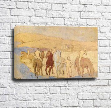 Picasso Chevaux au bain, 1906 Pik10878 фото