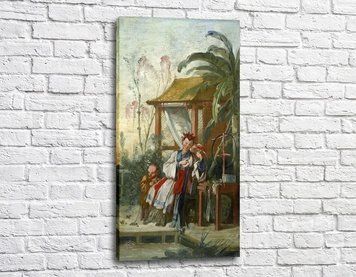 Картина Картоны для гобеленов - Китайские развлечения Fra11329 фото