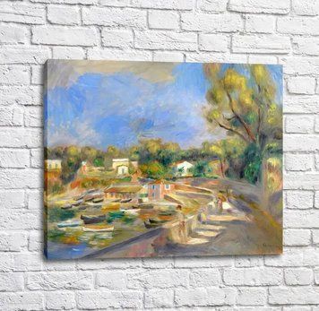 Pictură Pierre Auguste Renoir Cagnes Landscape, 1910 Ren14080 фото