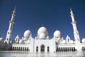 Fototapet - "Fototapet Abu Dhabi, Marea Moschee Sheikh Zayed" Gor4080 фото
