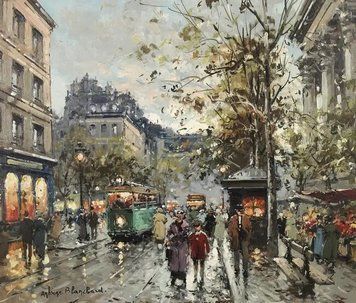 PhotoPoster Antoine Blanchard, Boulevard de la Madeleine, Paris Ant18820 фото