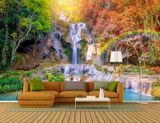 Fototapet - "Fototapet Cascada pe fundalul pădurii tropicale_2" Vod4681 фото