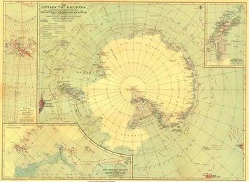 Фотообои - "Антарктические регионы (1932 г.)" Sta2031 фото