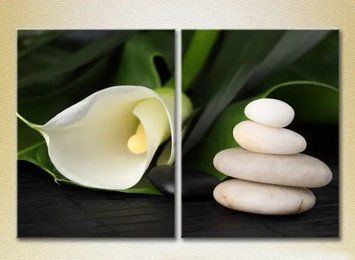 Tablouri modulare Callas albe TSv6831 фото