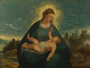 The Madonna and Child Rel10981 фото