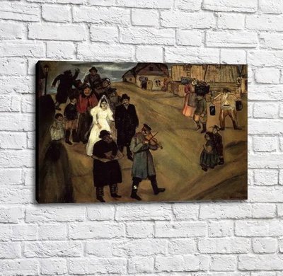 Картина Chagall Le Mariage Mar13682 фото