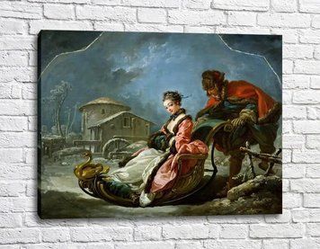 Картина Лука Джордано - Минерва - покровительница искусств и наук Fra11432 фото