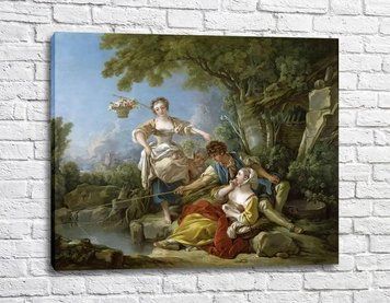 Картина Рыбачки, Франсуа Буше_1 Fra11383 фото