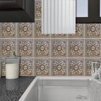 Placi ceramice cu model floral P30 фото