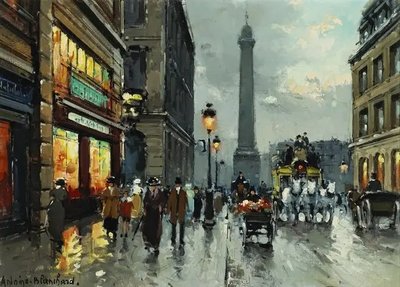 PhotoPoster Antoine Blanchard, Place Vendome Ant18823 фото
