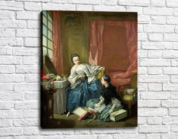 Картина Модистка, Франсуа Буше_2 Fra11384 фото