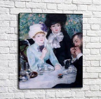Pictură de Pierre Auguste Renoir După pr&acirc;nz Ren14035 фото