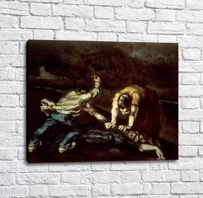 Картина Cezanne, The Murder, 1867 70 Sez11835 фото