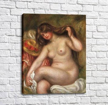 Pictură de Pierre Auguste Renoir, francez, scălător mare Ren13987 фото