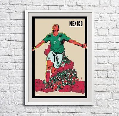 Afiș foto echipa națională a Mexicului ieftin Fut17470 фото