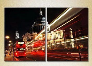 Tablouri modulare Night London_02 Gor8987 фото