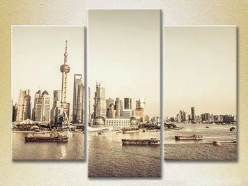 Tablouri modulare zg&acirc;rie-nori shanghai Gor7243 фото