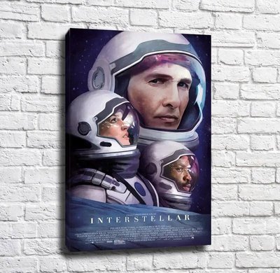 Poster Eroii filmului Interstellar Pos15327 фото