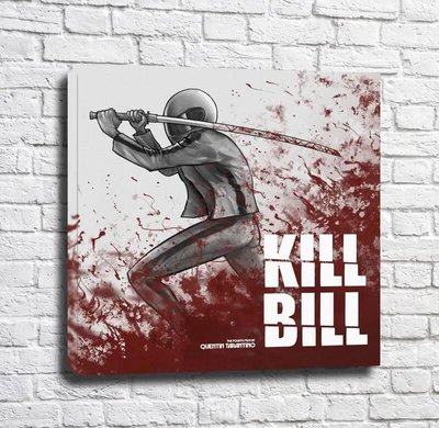 Afiș grafic pentru filmul Kill Bill Pos15377 фото