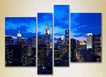 Tablouri modulare zg&acirc;rie-nori din New York Gor6888 фото