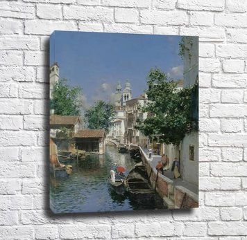 Rubens Santoro Vedere din Giudecca a Bisericii Santa Maria della Salute Rub13845 фото
