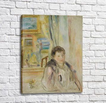 Pictură Pierre Auguste Renoir Femeie &icirc;n interior Ren14345 фото