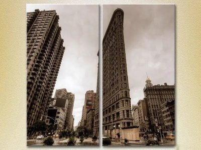 Модульные картины Улицы Нью-Йорка Gor8944 фото