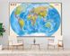 Harta fizică și politică a lumii, limba rusă Kar14595 фото 1