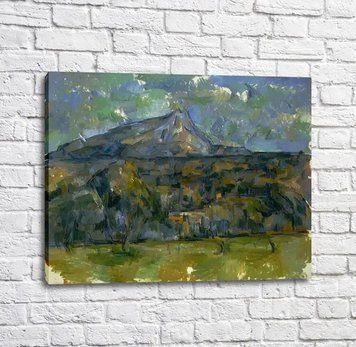 Картина Mount Sainte Victoire Seen from Les Lauves, 1902 06 Sez12096 фото